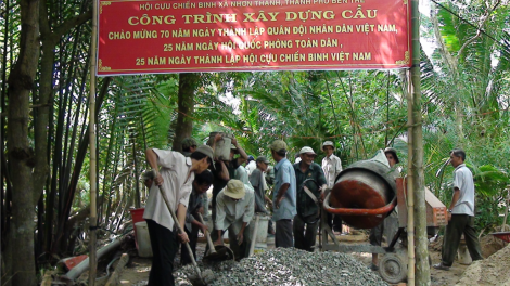 Cựu chiến binh k’tiếc k’bhông bhrợ têng cơnh boọp p’too âng ava Hồ