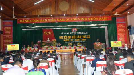 Đông Giang pa dưr pr’ăt tr’mông đh’rưah lâng zư lêy văn hoá