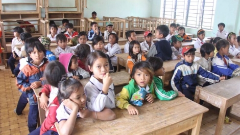 Chính sách zup zooi bh’rợ học tập đoọng ha p’niên mẫu giáo, học sinh, sinh viên đhanuôr acoon cóh pa bhlâng m’bứi manuýh