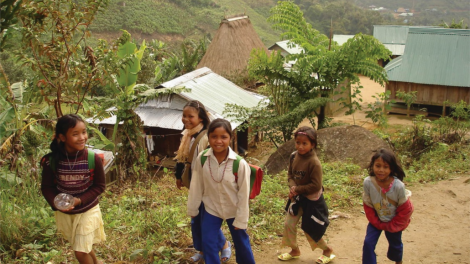Đhr’năng học sinh lơi học đhị da ding ca coong Quảng Nam dưr bấc