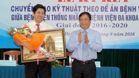 Bệnh viện Đa khoa tỉnh Bình Định đương pay pazao đoọng kỹ thuật tơợ bệnh viện Thống nhất, TP.HCM