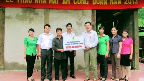Yên Bái: Bhrợ t’mêê, bhr’lậ k’nặ 50 đhr’nong đong công đoàn