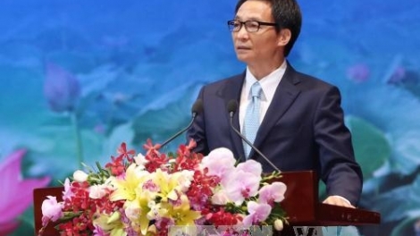Phó thủ tướng Vũ Đức Đam tước pấh hội thảo quốc tế Việt Nam học g’lúh 5