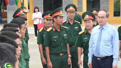 T’coóh Nguyễn Thiện Nhân lum lâng cher đoọng pr’hêl ha Sư đoàn bộ binh 9, Quân đoàn 4