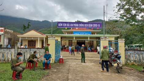 Chr’hoong da ding k’coong Đông Giang- Quảng Nam:T’bhlâng zâl cha groong pr’luh cr’ăy Covid-19
