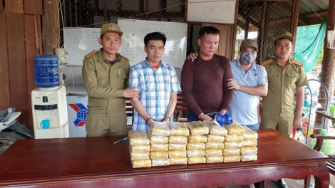 Bộ đội Biên phòng Quảng Trị lâng bh’rợ zâl cha groong ma tuý cóh zr’lụ c’noong k’tiếc
