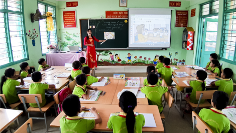 Điện Biên bhrợ t’mêê bh’rớ học ngoại ngữ đoọng ha học sinh zr’lụ da ding k’coong