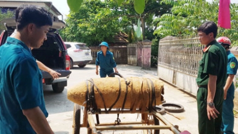 Quảng Trị: Pay k’rong zư đợc p’lêê bom hi’lêệng lấh 300 ký