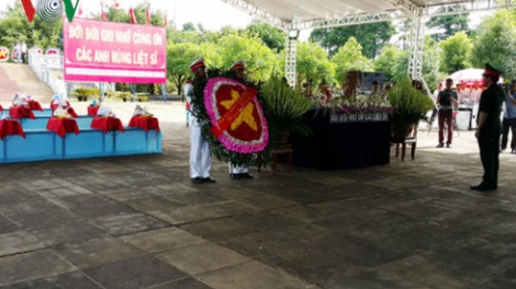 Gia Lai: Tấp đớc 29 liệt sĩ lấh chêết bil đhị Campuchia