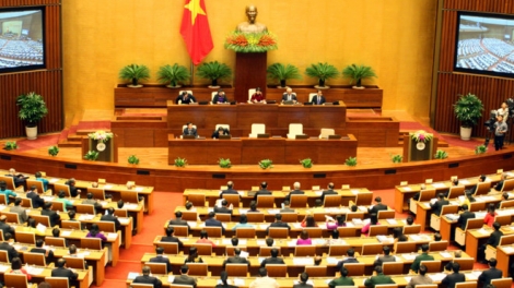 Bhrợ têng pr’họp g’lúh 3 Quốc hội khoá 14