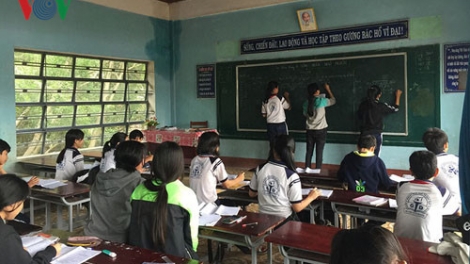 Bình Định: Lâh 1000 học sinh lơi học