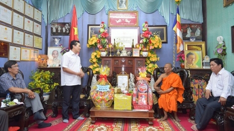 Ban k’đhợơng xay Tây Nam bộ lưm, hơnh déh Tết  Chôl chnăm Thmây tỉnh Trà Vinh