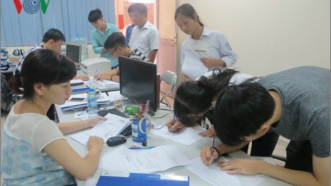 Quảng Nam: Học sinh đăng ký bài thi khoa học xã hội dưr bấc