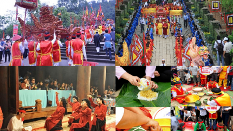 Prang k’tiếc bhrợ bh’rợ Giỗ Tổ Hùng Vương