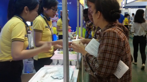 Lấh 100 doanh nghiệp ting pấh Triển lãm Quốc tế ngành sữa đhị Việt Nam