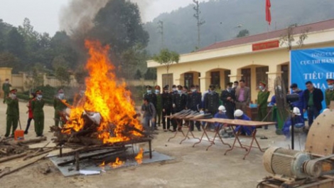Sơn La: Pay lơi lấh 20 kg z’nươu phiện lâng heroin