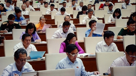 Quốc hội prá xay đắh Dự án Luật bh’nậ đác
