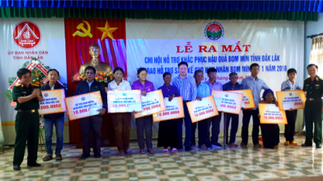 Đắk Lắk: Pa cắh mặt Chi hội Zooi đoọng bhrợ bhr’lậ râu bom mìn đớc lơi lâng zooi đoọng tr’mômg tr’meh ha pêê ngai bhrêy tắh tu bom mìn