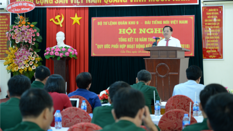 Pazưm pr’lứch 10 c’moo bhrợ têng “Quy ước pazưm bhrợ têng zr’ziêng” âng Đài p’rá Việt Nam lâng Bộ tư lệnh Quân khu 9