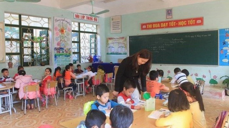 Thanh Hoá: Lơi phòng học ba bơơ đhị da ding k’coong Ngọc Lặc