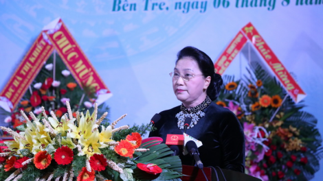 Bến Tre bhrợ têng bhiệc bhan hơnh déh Quốc Khánh 2/9, pazao đoọng ch’ner Anh hùng LLVT đoỌng ha “đội quân xọc dal”