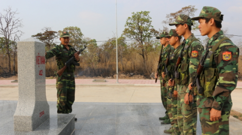 Bộ đội Biên phòng Đắk Lắk: Sơ kết bh’rợ zr’ziêng zr’lụ k’noong k’tiếc