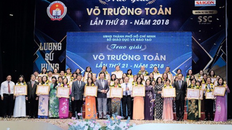 50 nhà giáo cóh Thành phố Hồ Chí Minh bơơn đớp ch’ner Võ Trường Toản