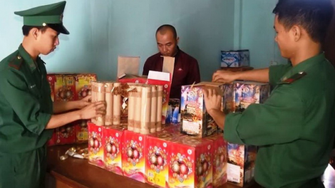Quảng Trị: Coóp ma nứih đơơng âng 80kg pháo hoa đhị zr’lụ c’noong k’tiếc