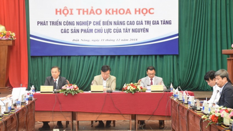 Pa dưr công nghiệp chế biến ha dưr dal chr’nắp pa dưr apêê bh’nơơn bha lâng Tây Nguyên