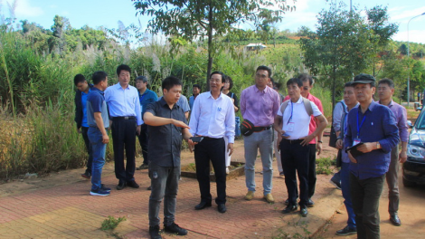 Kon Tum: Doanh nghiệp Hàn Quốc kiêng k’rong bhrợ ooy zr’lụ kinh tế cửa khẩu quốc tế Bờ Y