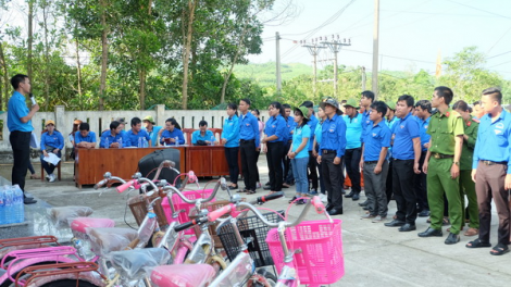 Tỉnh Đoàn Quảng Nam: Bấc bh’rợ tình nguyện đhị Hiệp Đức