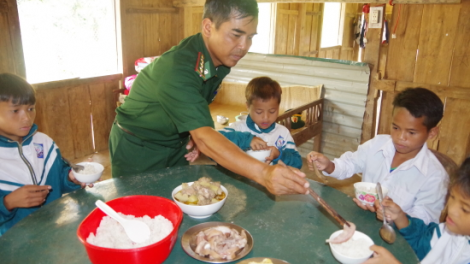 Biên phòng Quảng Trị đơp k’đhơợng băn apêê a chau ma nưih acoon coh