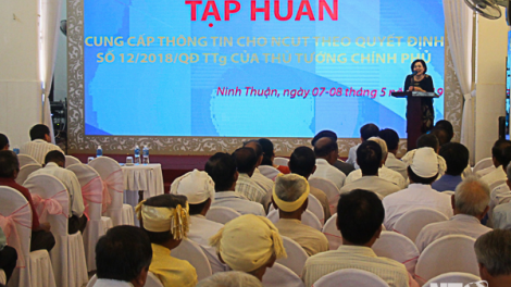 Hội nghị tập huấn xay moon đoọng xa nay đoọng ha ma nuýh vêy chr’nắp liêm cóh zr’lụ đhanuôr acoon cóh