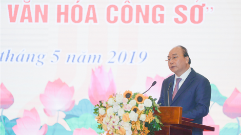 Boọp p’rá âng đhanuôr zâp tỉnh miền Trung đắh râu xay moon âng Thủ tướng Nguyễn Xuân Phúc