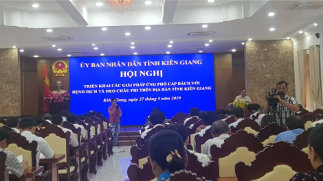 Kiên Giang: Cắt, pa xiêr apêê g’lúh họp đoọng k’rong zêl lâng cha groong  pr’lúh pa zruốh a óc Châu Phi