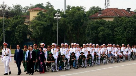 Tr’lum lâng haanh déh 500 thương binh ngân prang k’tiếc k’ruung