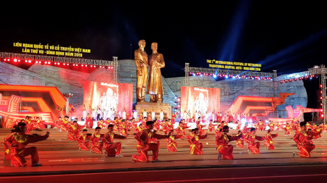 Tơợp bhrợ Liên hoan Quốc tế Võ cổ truyền Việt Nam g’luh VII- 2019