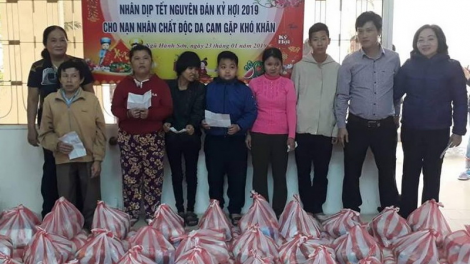 Đà Nẵng: Cher đoọng 1.500 hun pr’hêl Tết ha pr’loọng đong manuýh crêê chất độc da cam