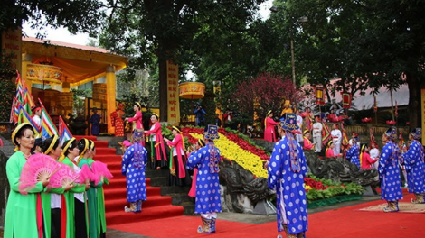 Bh’rợ bắt hương xay moon bh’rợ tr’nêng hân noo ha pruốt Kỷ Hợi 2019 đhị zr’lụ c’kir Hoàng thành Thăng Long