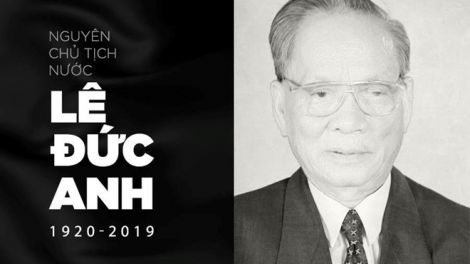 Nguyên Chủ tịch k’tiếc k’ruung Lê Đức Anh lấh bil mặt
