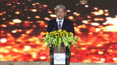Phó Thủ tướng Thường trực Chính phủ Trương Hòa Bình pấh tơợp bhrợ bhiệc bhan cà phê Buôn Ma Thuột g’lúh 7 c’moo 2019