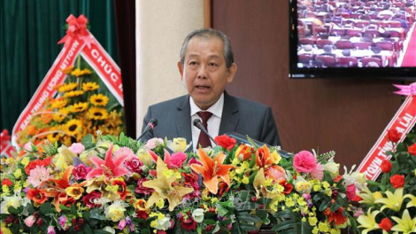 PTT Trương Hòa Bình lưm, pa  bhrợ đhị chr’val k’noong k’tiếc Ia Dom