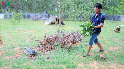 Chr’năp n’joot đhị Bình Thuận dưr dal, căh vêy zâp đoọng pa câl