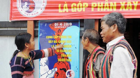 Ra diu đâu nắc tơợp k’rong ch’mêệt lêy pa zêng acoon ma nứih lâng đong ặt c’moo 2019