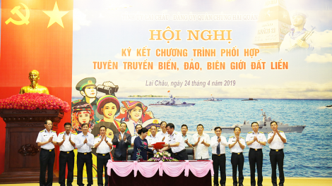 Lai Châu lâng Quân chủng Hải quân ký gr’hoót xay truíh ooy biển, đảo, c’noong k’tiếc