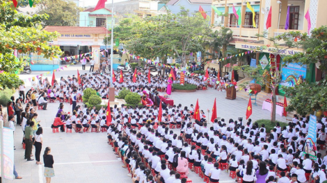 K’noọ 170 trường học cóh Quảng Trị khai giảng zi lưa