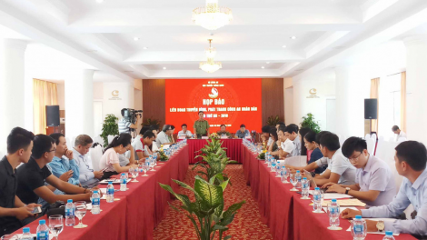 Lấh 500 tác phẩm pấh Liên hoan Truyền hình, phát thanh Công an Nhân dân g’lúh XII