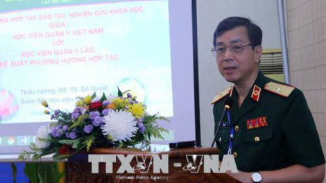 T’bhlâng pa dưr k’rơ bh’rớ k’rong bhrợ khoa học quân y Việt Nam lâng Lào