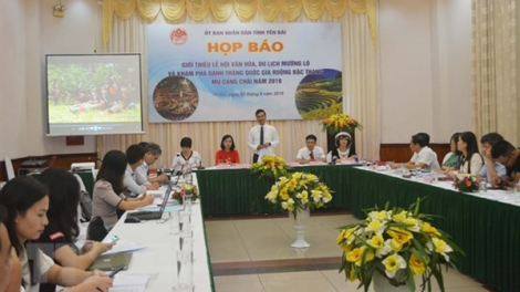 Yên Bái: Họp báo xay trúih bhiệc bhan Văn hóa – Du lịch Mường Lò