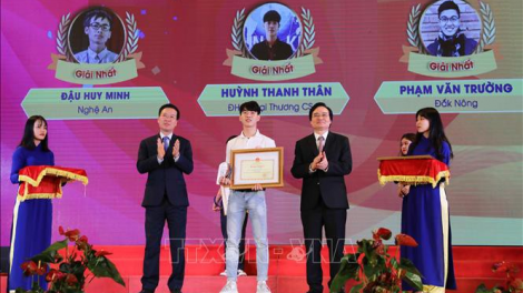 K’rong pazêng, cher đoọng cha ner tr’thi “Lang p’niên học tập lâng bhrợ têng cơnh cr’noọ pr’chăp, pr’ặt tr’nợt Hồ Chí Minh” c’moo 2019
